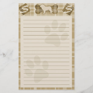Leonberger Dog Breed Stationery