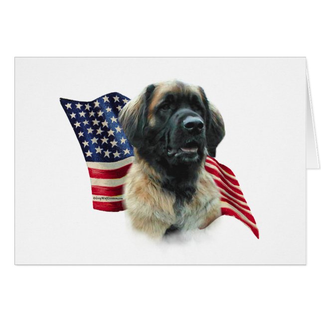 Leonberger Flag (Front Horizontal)