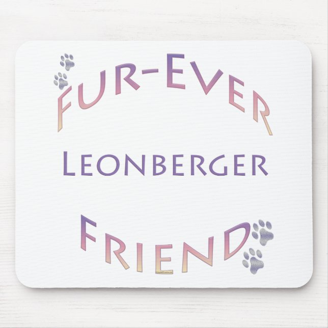 Leonberger Furever Mouse Pad (Front)