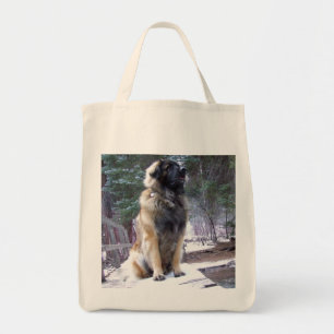 Leonberger Grocery Tote Bag