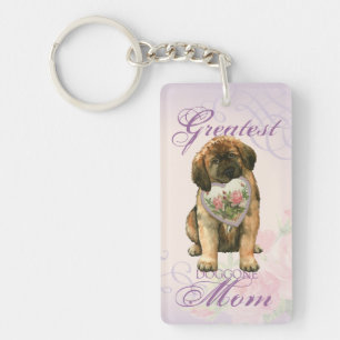 Leonberger Heart Mum Key Ring