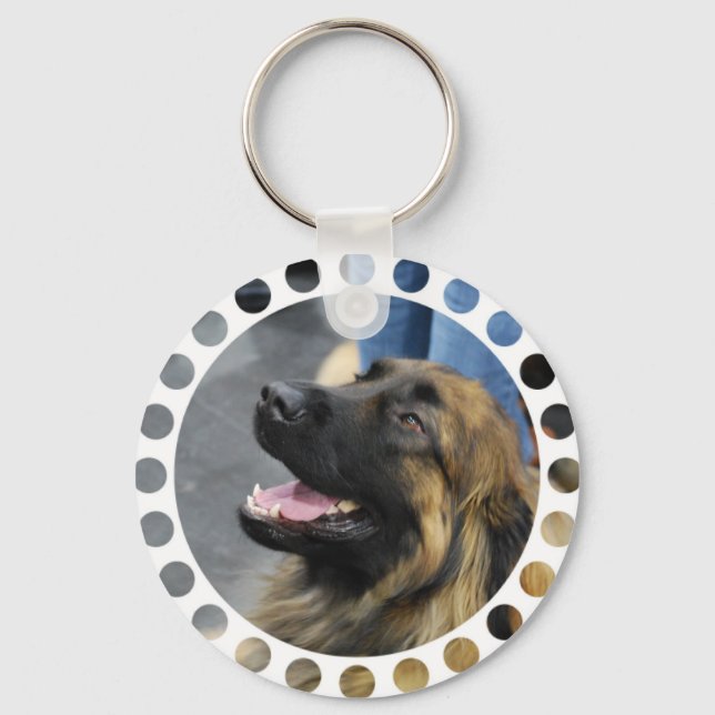 Leonberger Keychain (Front)
