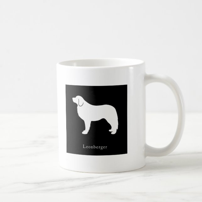 Leonberger Mug (Black) (Right)