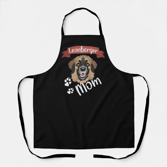 Leonberger Mum, Dog Mum Apron (Front)