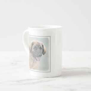 Leonberger Painting - Cute Original Dog Art Bone China Mug