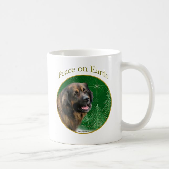 Leonberger Peace Coffee Mug (Right)