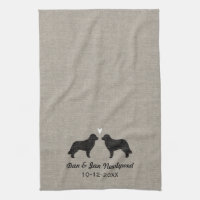 Leonberger Silhouettes with Heart - Personalise