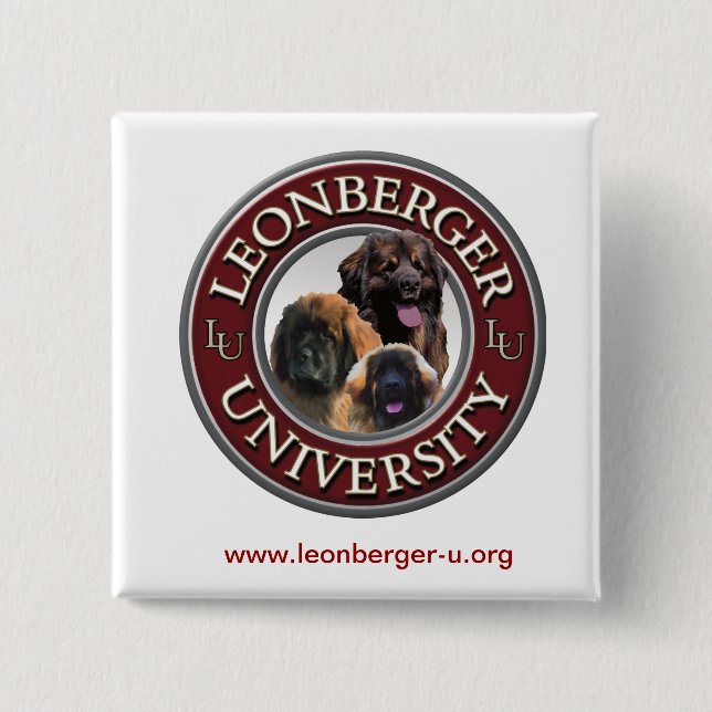 Leonberger U button (Front)