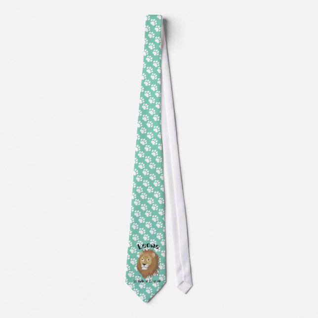 Leone 23 luglio al 22 agosto Cravatte Tie (Front)