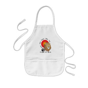 Leone 23 luglio al 22 agosto Grembiule Kids Apron