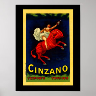 Leonetto Cappiello Art Deco Poster Italian Liqueur