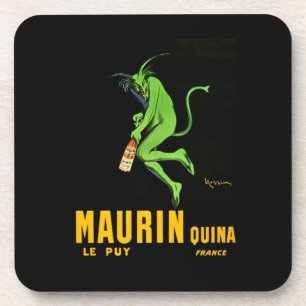 Leonetto Cappiello Maurin Apertif Advertising Coaster