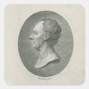Leonhard Euler Square Sticker