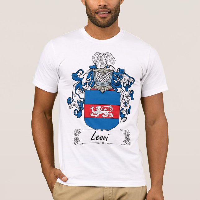 Leoni Family Crest T-Shirt (Front)
