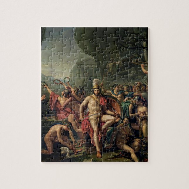 Leonidas at Thermopylae Jigsaw Puzzle (Vertical)