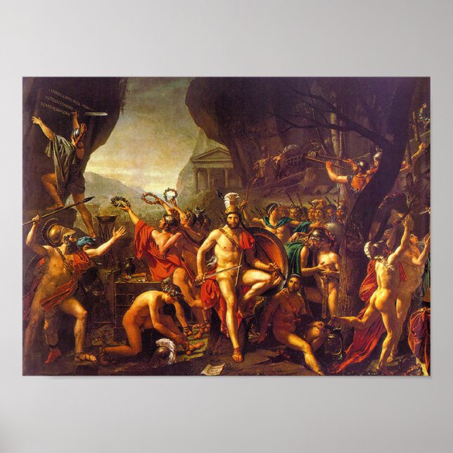 Leonidas at Thermopylae Poster (Front)