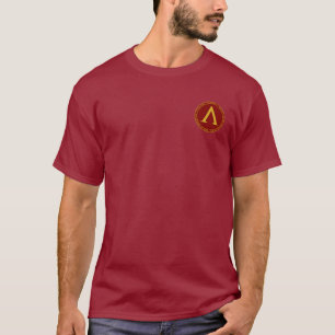 Leonidas I Maroon & Gold Seal Shirt