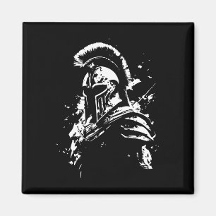 Leonidas Spartan Helmet Gym Sparta Workout Greek W Magnet