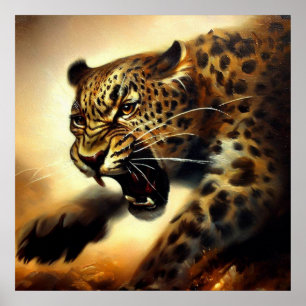 Leopard (11) Wild Cat  Poster