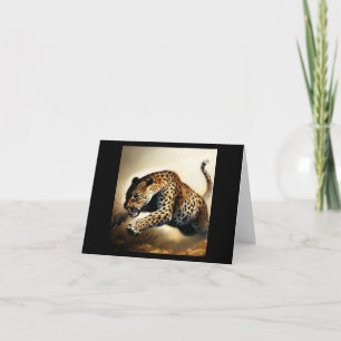 Leopard (12) Wild Cat Card