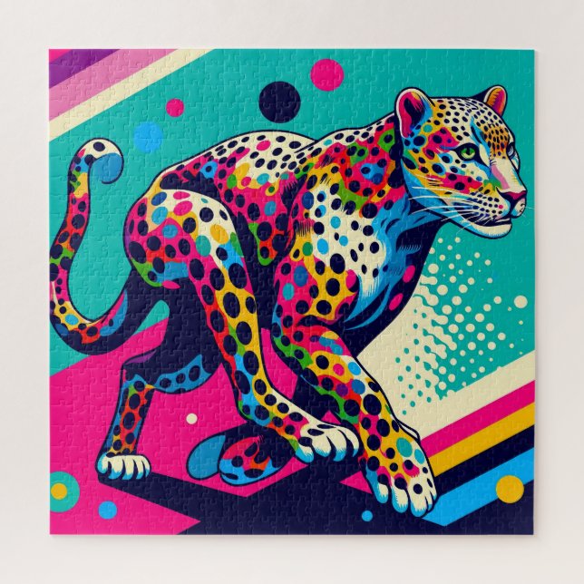 Leopard 600 Piece Puzzle (Vertical)