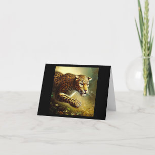 Leopard (7) Wild Cat Card