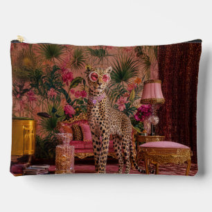Leopard Among the Ferns Accessory Pouch