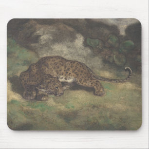 Leopard and Serpent Mouse Pad
