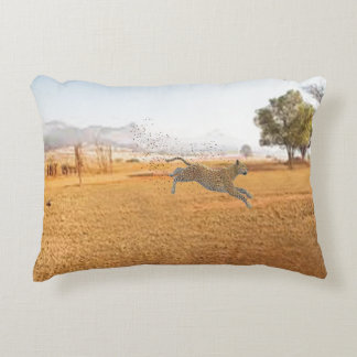 Leopard And Spots Accent Pillow