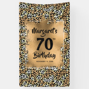 Leopard Animal Print  Banner