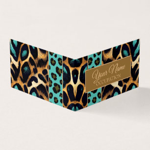 LEOPARD Animal Print - Business Card