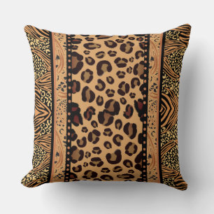 Leopard Animal Print Cushion