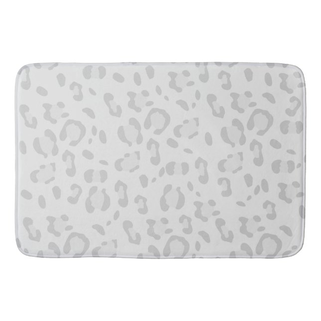 Leopard Animal Print Glam #35 #pattern #decor #art Bath Mat (Front)
