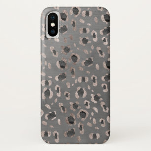 Leopard Animal Print Glam #6 iPhone X Case