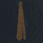 Leopard Animal Print Groomsmen Tie<br><div class="desc">Get ready to unleash your wild side with our Leopard Print Men's Tie! Featuring a striking and eye-catching leopard print, this tie is perfect for adding some personality to your formal attire. Whether you're heading to a wedding, a fancy dinner, or just want to add some extra style to your...</div>