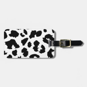 LEOPARD ANIMAL PRINT LUGGAGE TAG