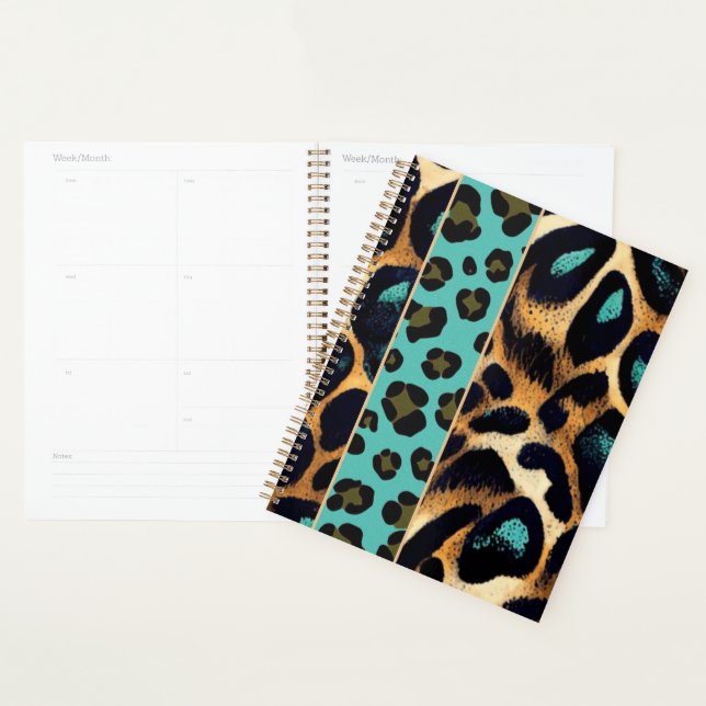 LEOPARD Animal Print - Notebook, Planner (Display)