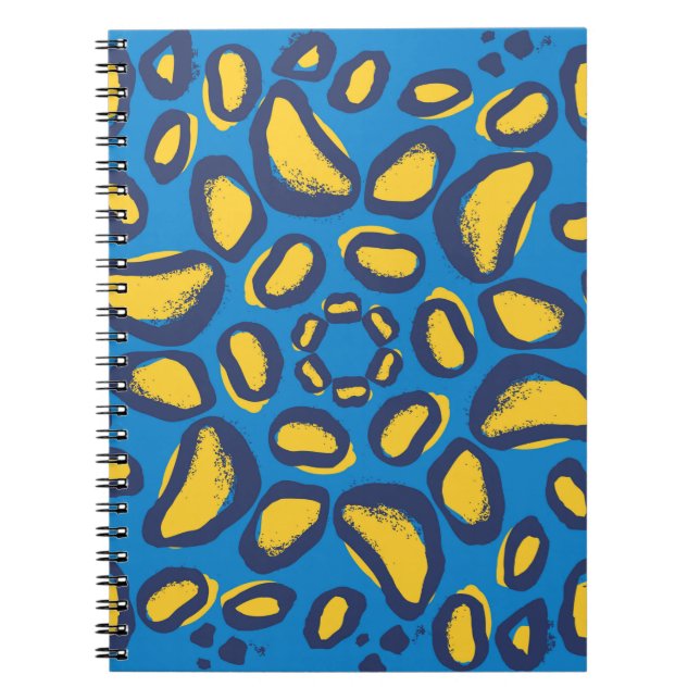 Leopard animal print pattern notebook (Front)