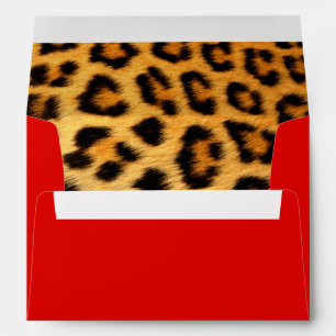 Leopard Animal Print Skin Pattern Envelope