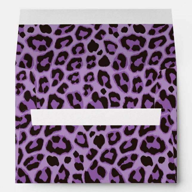 Leopard Animal Print Skin Pattern Envelope (Back (Bottom))