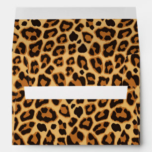 Leopard Animal Print Skin Pattern Envelope