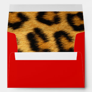 Leopard Animal Print Skin Pattern Envelope