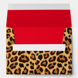 Leopard Animal Print Skin Pattern Envelope