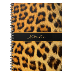 Leopard Animal Print Skin Pattern Notebook