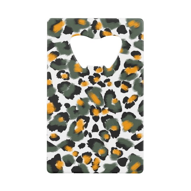 Leopard Animal Print Texture Background (Front)