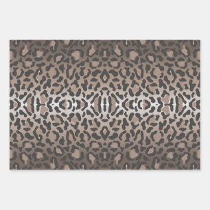 Leopard Animal Print Wrapping Paper Sheet