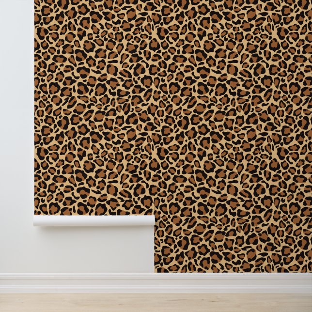 Leopard Animal Skin Pattern Nature Wallpaper (Application)