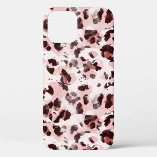 Leopard Animal Skin: Tie Dye Elegance. iPhone 12 Case