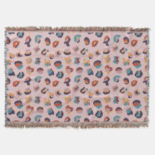 Leopard Animal  Throw Blanket