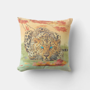 Leopard art  cushion